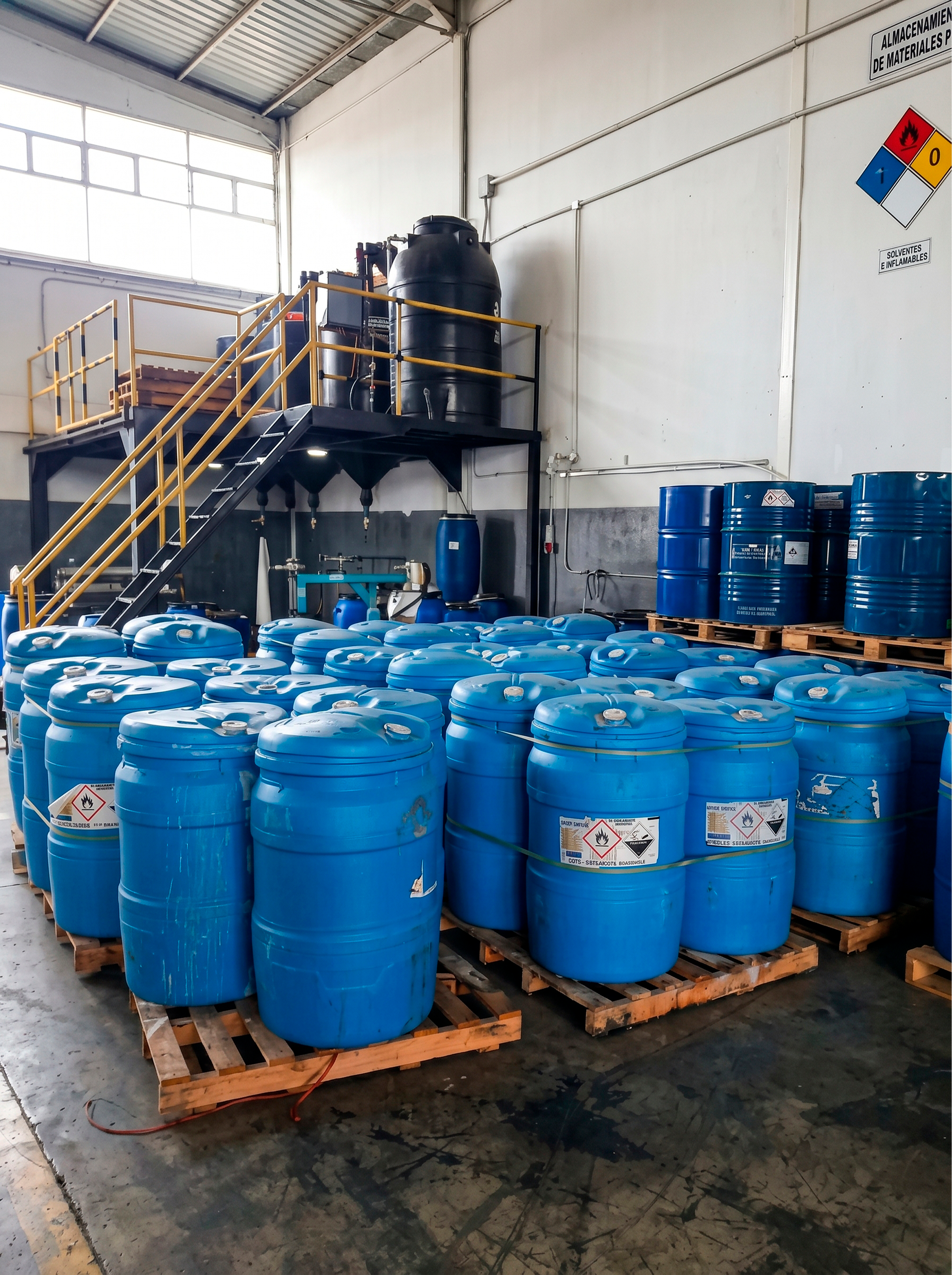 Área de almacenamiento industrial de CEANIS